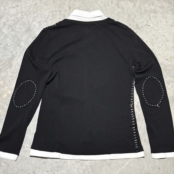 Double D Ranch Top Women Medium Patriotic Bald Eagle Embelished Western - Picture 2 of 10